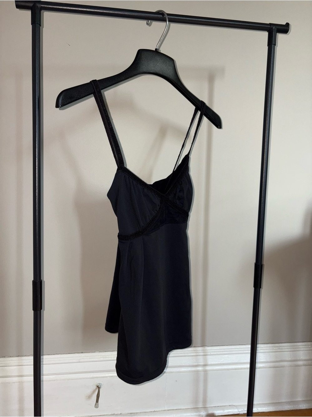 lululemon athletica Black Strappy Tank Top